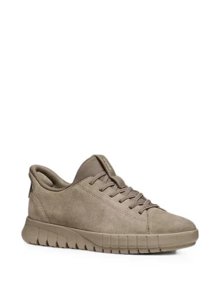 Fűzős szarvasbőr sneaker Geox