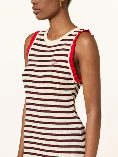 Claudie Pierlot Sukienka Miazaki rot czarna