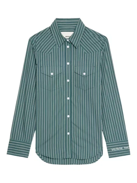 Риза Zadig&voltaire зелено