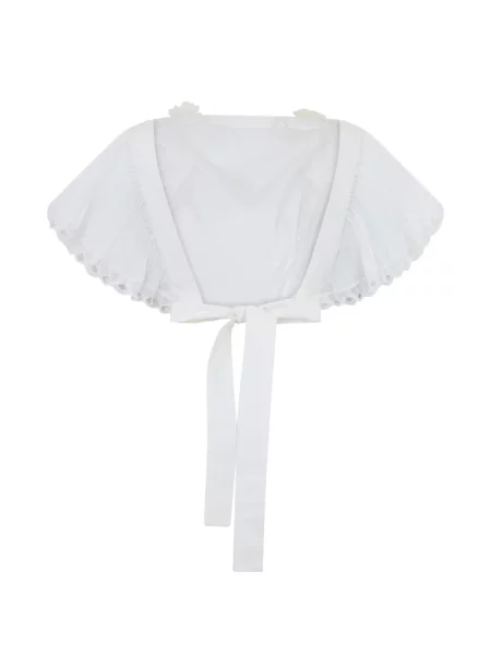 Bluză Alberta Ferretti alb