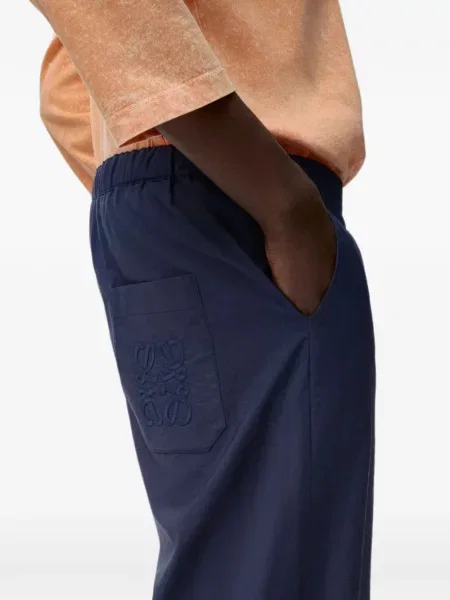 Pantaloni Loewe cu cordon albastru