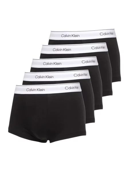 Zestaw majtek Calvin Klein z niską talią ze stretchu czarny