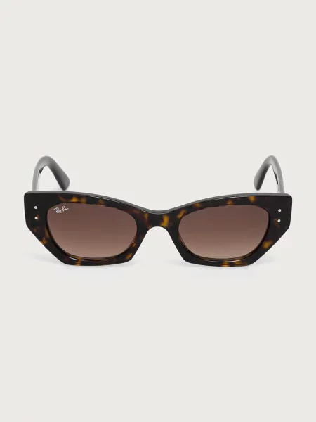Ray-Ban slnečné okuliare dámske hnedá