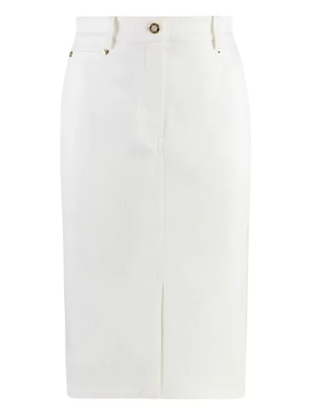 Spódnica jeansowa St. John biała