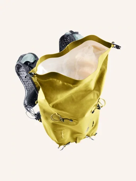 Plecak wspinaczkowy deuter Vertrail 16 l turmeric/teal żółty