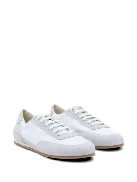 Sneakerși Common Projects cu șireturi din dantelă alb