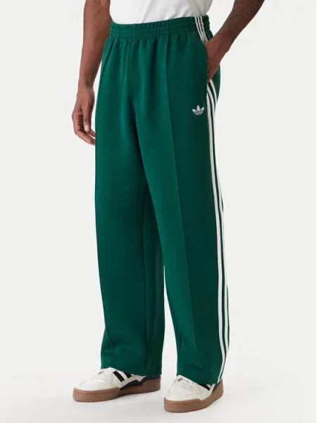 Adidas Spodnie dresowe adicolor Spacer Track Baggy Fit zielony
