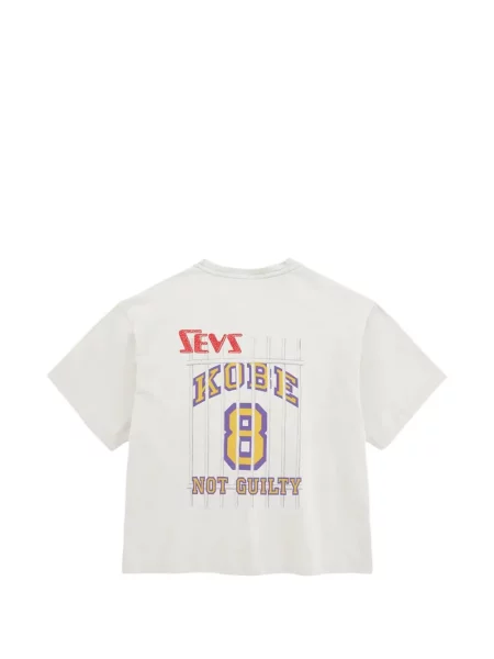 Tricou Triple Sevens cu imagine alb