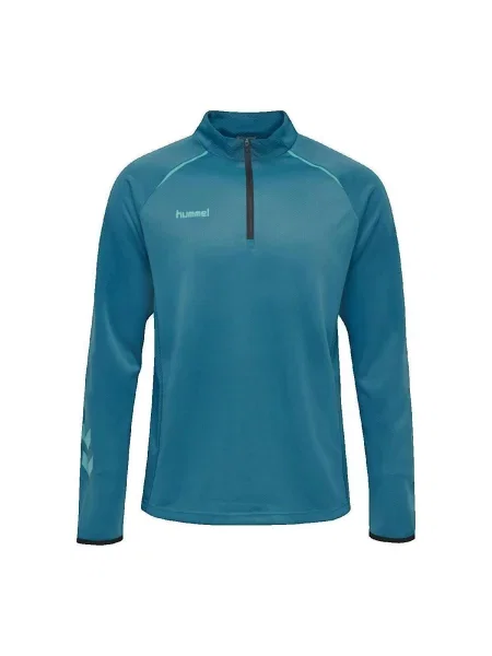 Hummel Hanorac sport aqua / cyan albastru
