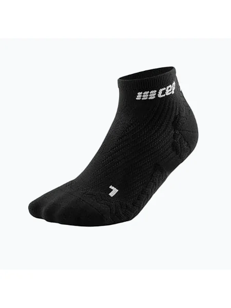 Дамски компресиращи чорапи CEP Ultralight Low Cut black черно