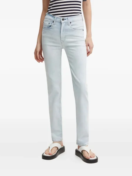 Retro lepršave traperice Levi's® lepršave s izlizanim efektom plava