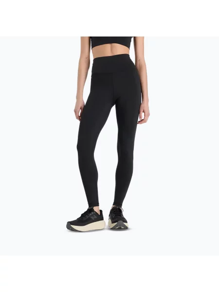 Legginsy New Balance Define High Rise black/white białe