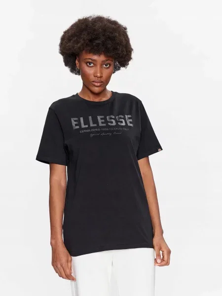 T-SHIRT KOSZULKA ELLESSE M czarna