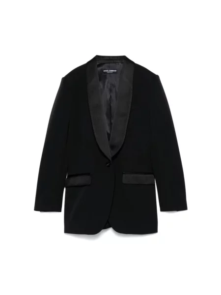 Marynarka Dolce And Gabbana elegancka czarna