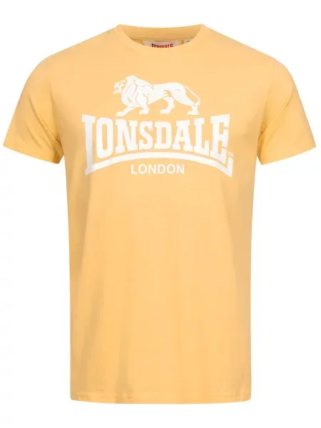 Футболка Lonsdale желтая