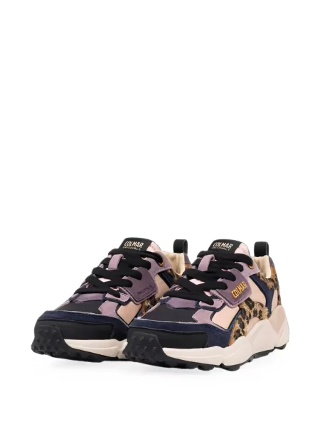Sneakerși Colmar cu model leopard