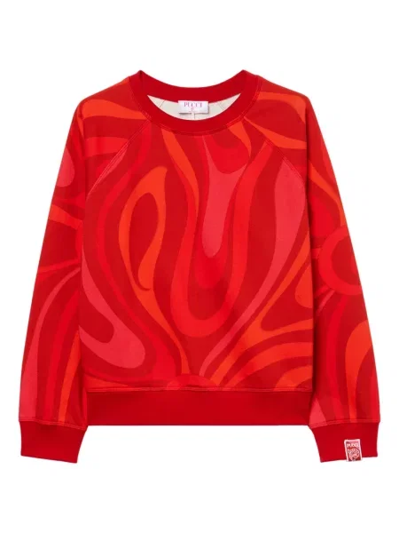 Hanorac Pucci cu imagine roșu