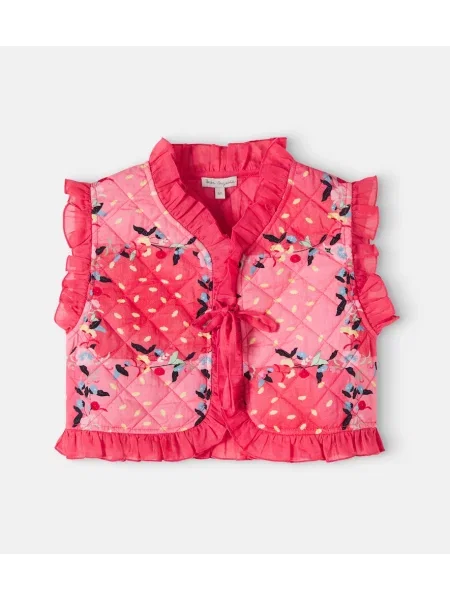 Gyerek mellény Bebe Organic rózsaszín