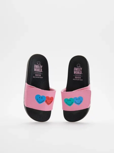 Босоножки Reserved с ремешками черные