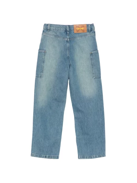 Jeansy dziecięce Off-white białe