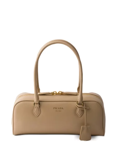 Top Prada din piele