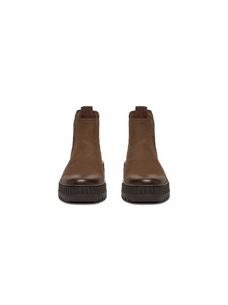Lasocki Členková obuv s elastickým prvkom hnedá