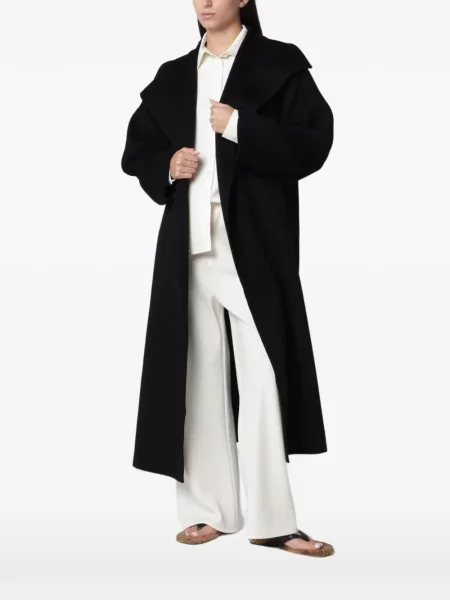 Gulerat palton Almada Label negru