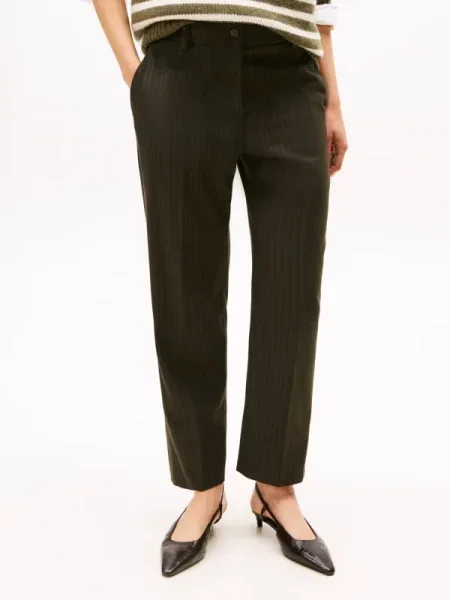 Tommy Hilfiger Pantaloni chino | Straight fit verde