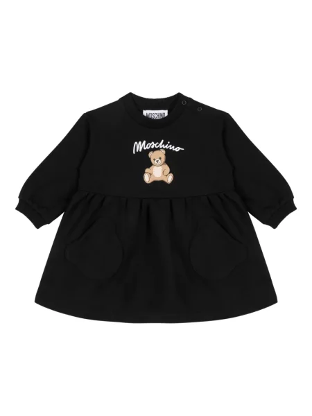 Sukienka dziecięca Moschino czarna