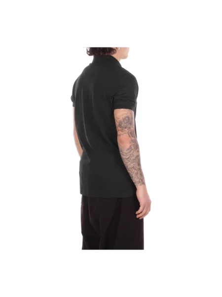 T-shirt FRED PERRY The Polo Short Sleeve Tee Night Green/ Snow White L czarna