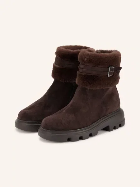 Paul Green Boots tmavě hnědá zelené