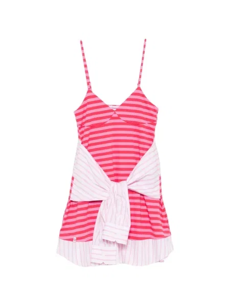 Мини рокля Charles Jeffrey Loverboy розово
