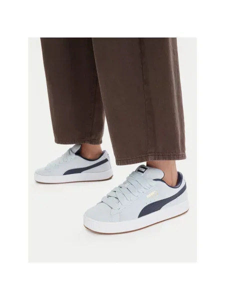 Sneakersy Puma niebieskie
