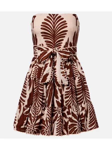 Grudnjak bandeau Poupette St Barth smeđa