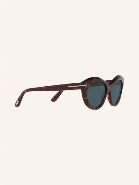 Tom Ford Okulary Przeciwsłoneczne braun niebieskie