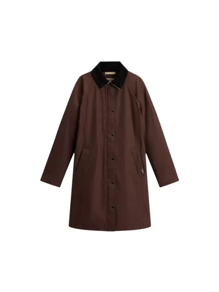 Płaszcz Woolrich brązowy