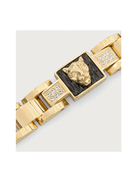 Guess bransoletka ze stali nierdzewnej PANTHER żółta