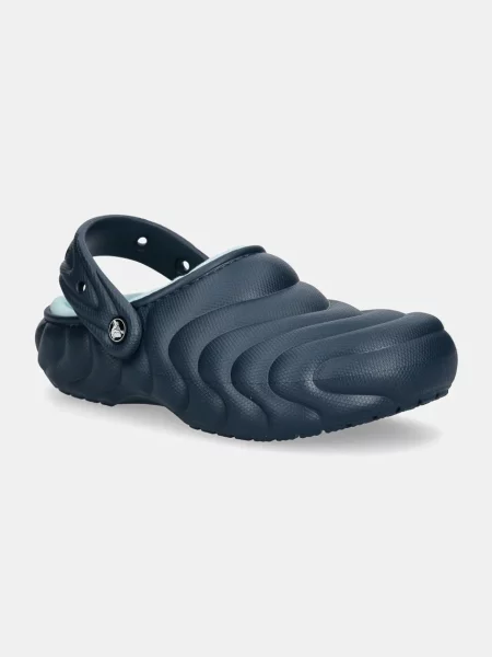 Чехли Crocs Classic Lined Overpuff Clog тъмносиньо