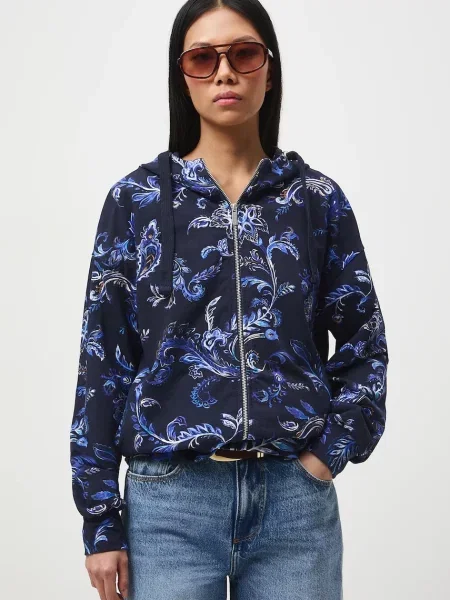 Medicine bluza z kapturem granatowa