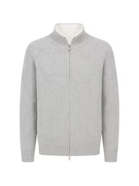 Cardigan Lardini tricotate gri