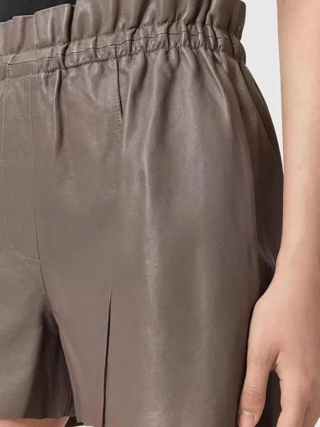 Кожаные шорты Allsaints