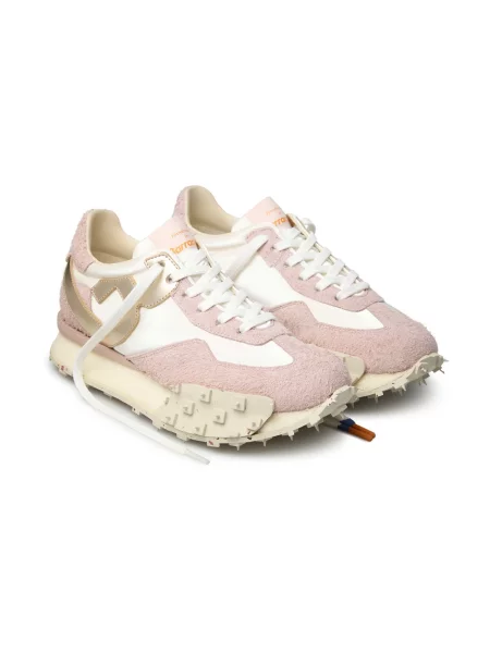 Sneakersy Barracuda zamszowe różowe