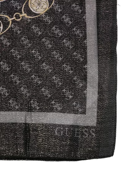 Fular Guess cu imagine negru