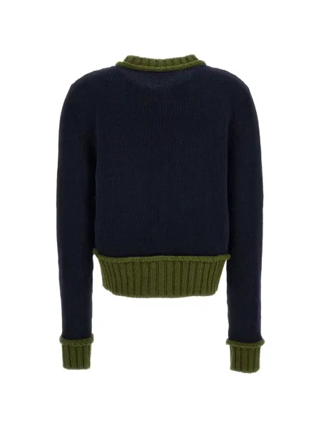 Decupat cardigan Marni albastru