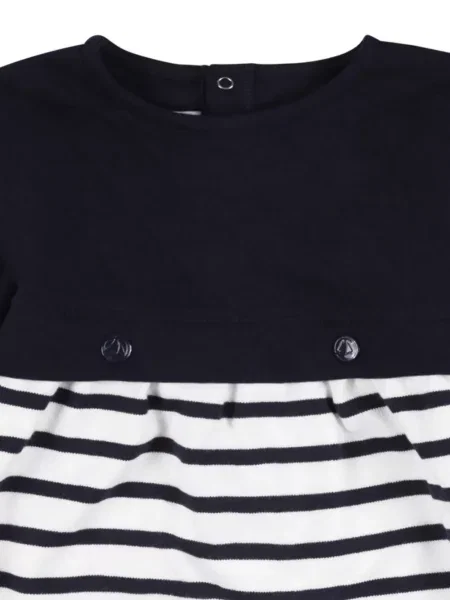 Sukienka dziecięca Petit Bateau niebieska