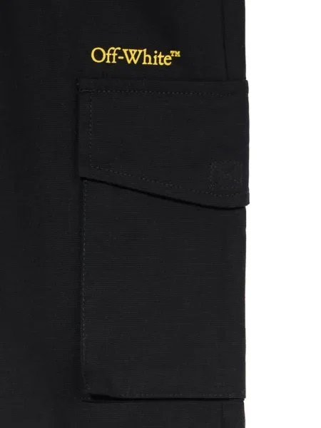 Παντελόνι cargo Off-white λευκό