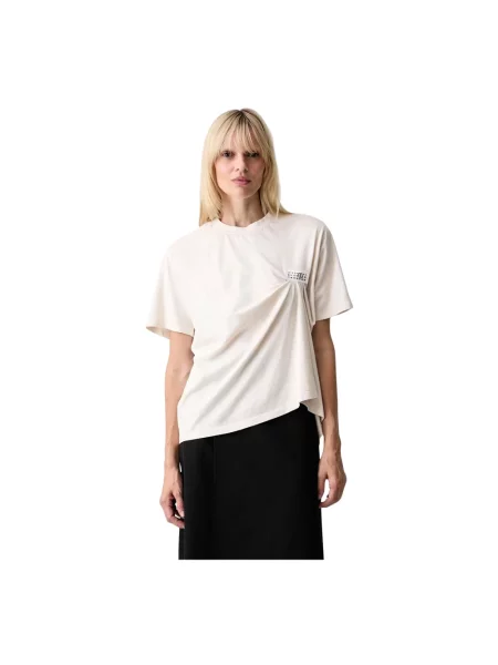 Maison Margiela T-shirt beżowa