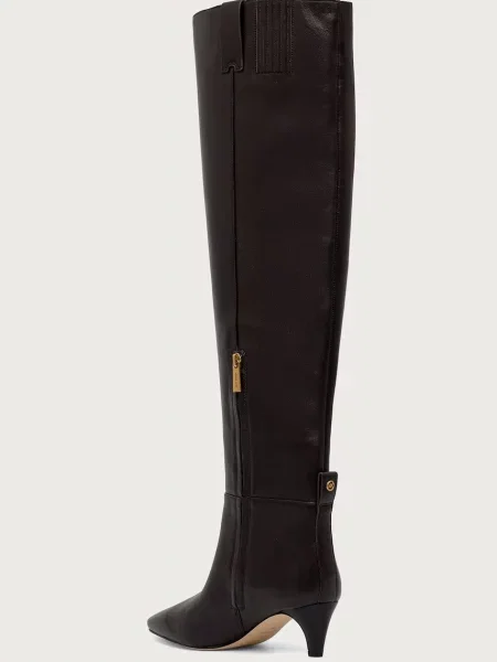 MICHAEL Michael Kors чоботи шкіряні Daniela Kitten Boot