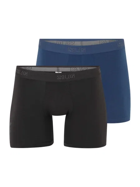 SLOGGI Boxeri albastru / gri negru