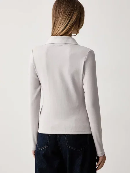 Calvin Klein Jeans longsleeve z szara